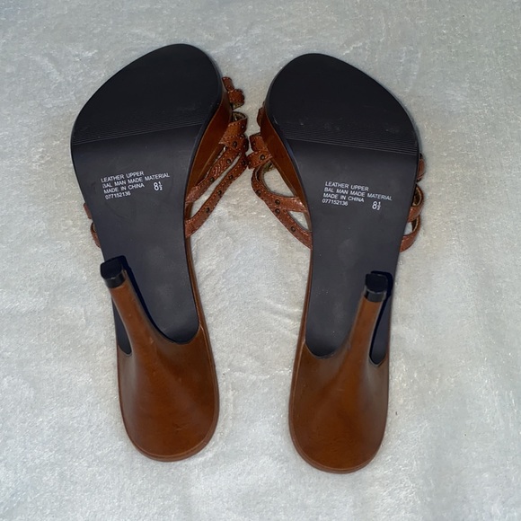 mossimo Brown High heel studded shoes - Picture 5 of 8